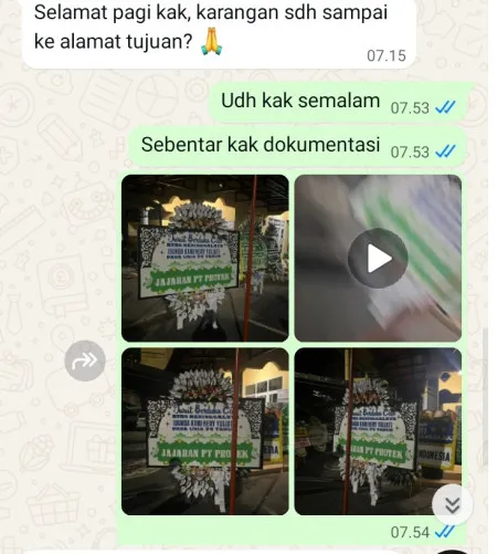 Pengiriman Papan Bunga Selamat Sukajadi
