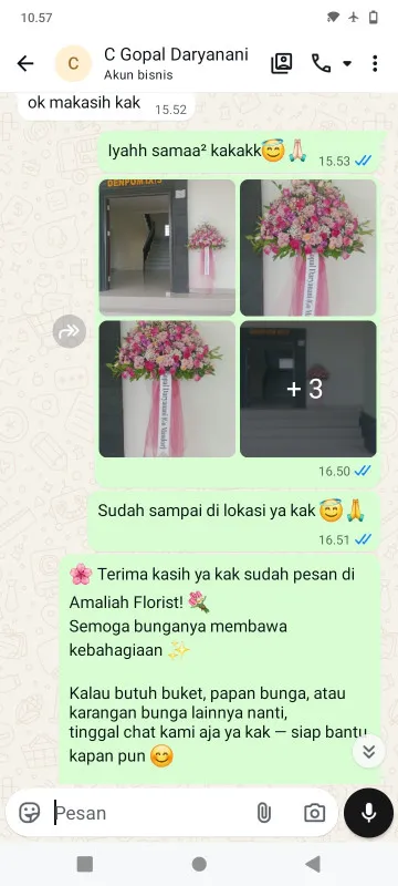 Pengiriman Karangan Bunga Sukajadi