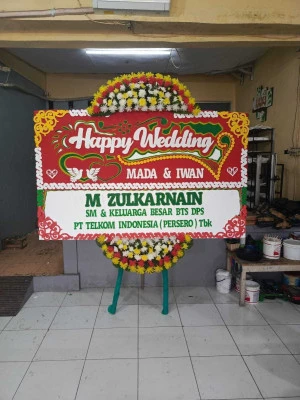 Papan Bunga di Sukajadi